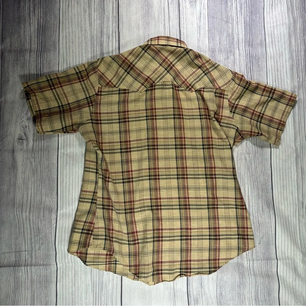 Vintage Levi’s Pearl Snap Western Button Down Dress Shirt